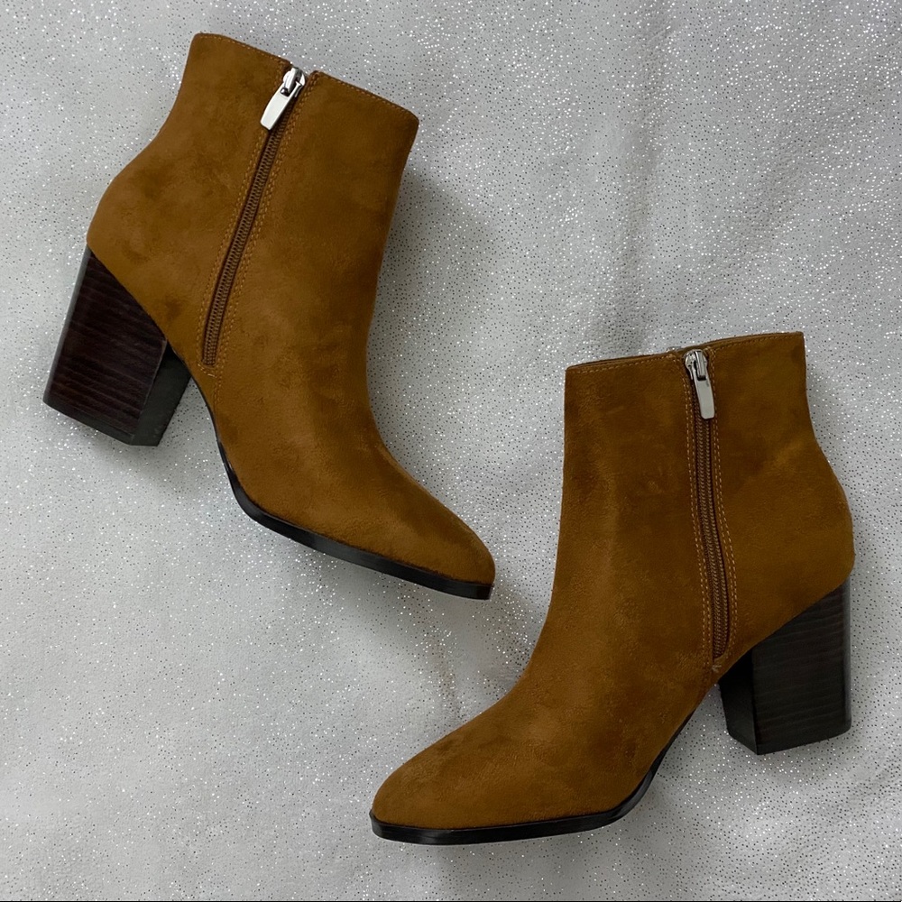 Nine West Brown Neva Ankle Boots - Picture 3 of 8